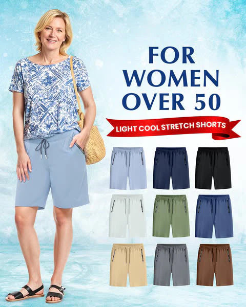 💝LAST DAY BUY 2 GET 1 FREE - Each Only Rs.699!!💝Women's Ice Silk Quick Drying Stretch Shorts