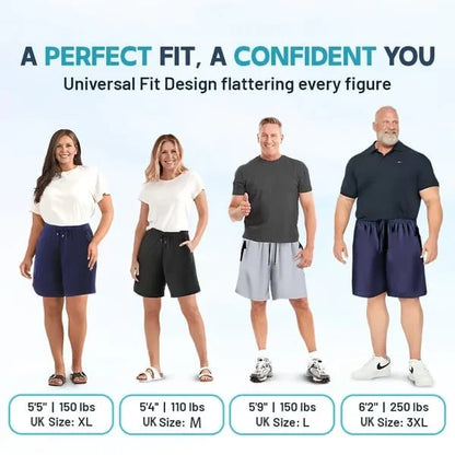 💝LAST DAY BUY 2 GET 1 FREE - Each Only Rs.699!!💝Women's Ice Silk Quick Drying Stretch Shorts