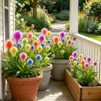 Multi-Color Fluffy Pom Pom Sunflower Seeds☀️Bring magic and beauty to your garden!☀️Buy 1 Get 1 Free☀️