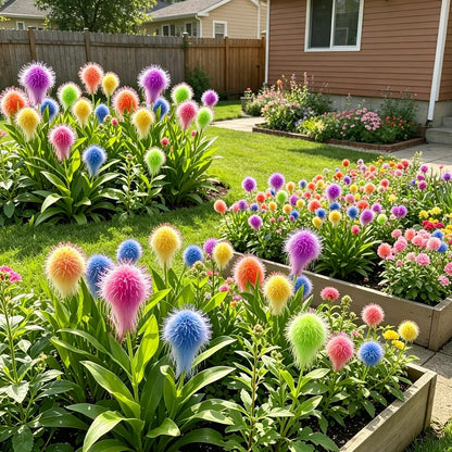 Multi-Color Fluffy Pom Pom Sunflower Seeds☀️Bring magic and beauty to your garden!☀️Buy 1 Get 1 Free☀️
