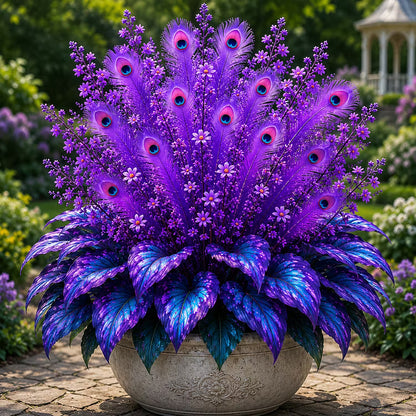 🏠🤗 Peacock Flame Hosta Bulbs💥 Stunning Colors That Brighten Any Space🔥Buy 6 Get 6 Free Bulbs🔥