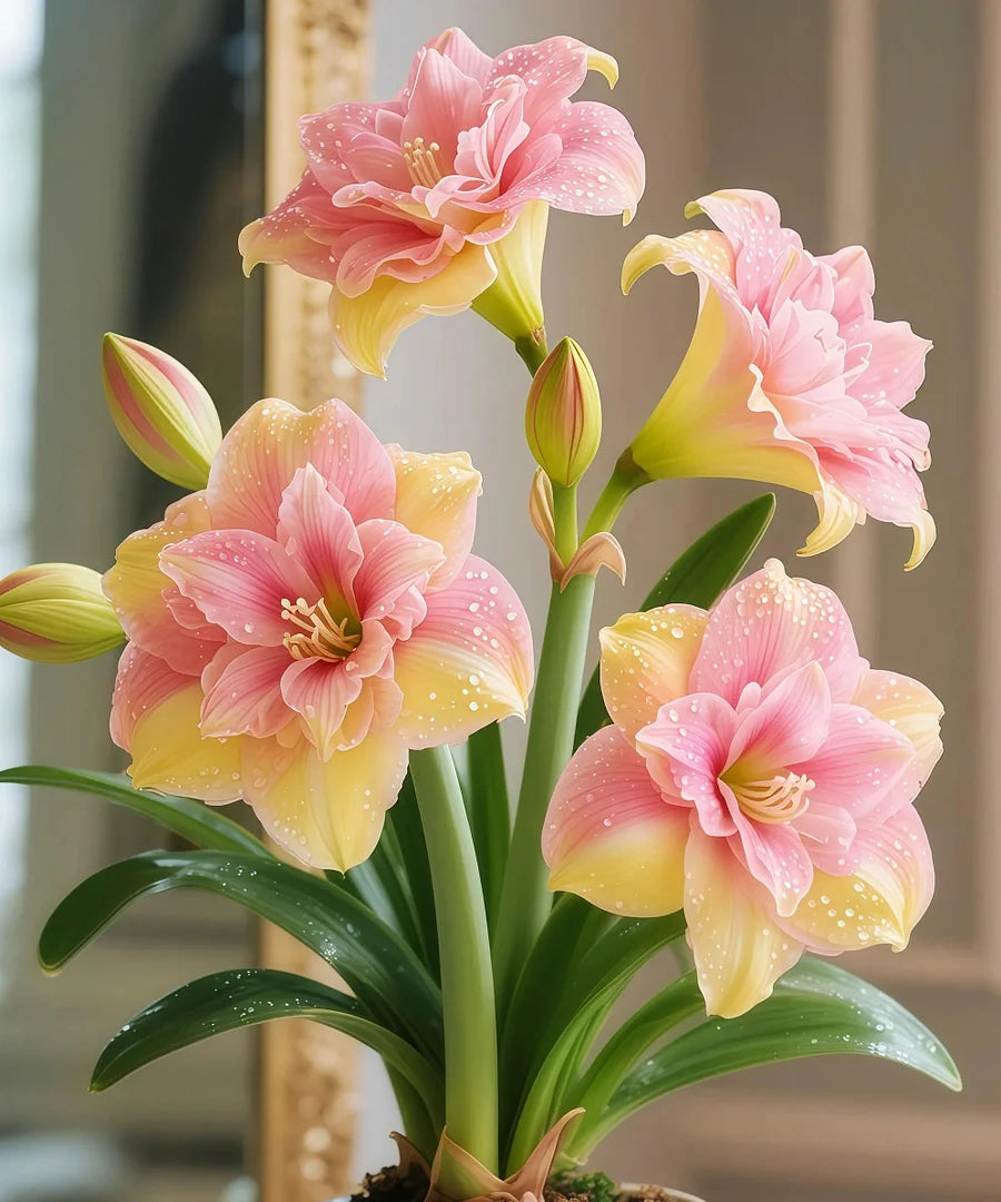 🌺 Amaryllis Bulbs– Dramatic Blooms, Effortless Grace! 🌿✨🔥Buy 1 Get 1 Free🔥