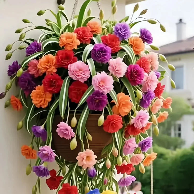 GRAND BLOOM SPIDER PLANT SEEDS/BULBS 💐 NATURE’S HANGING MASTERPIECE OF COLOR & GRACE🌸BUY 1 GET 1 FREE!!🌸