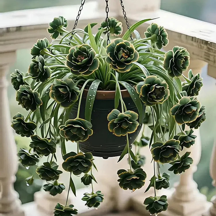 GRAND BLOOM SPIDER PLANT SEEDS/BULBS 💐 NATURE’S HANGING MASTERPIECE OF COLOR & GRACE🌸BUY 1 GET 1 FREE!!🌸