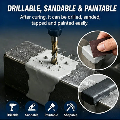 Steel Reinforced Epoxy Repair Putty — Universal Glue for Metal, Wood, Plastic - Buy 1 Get 1 free