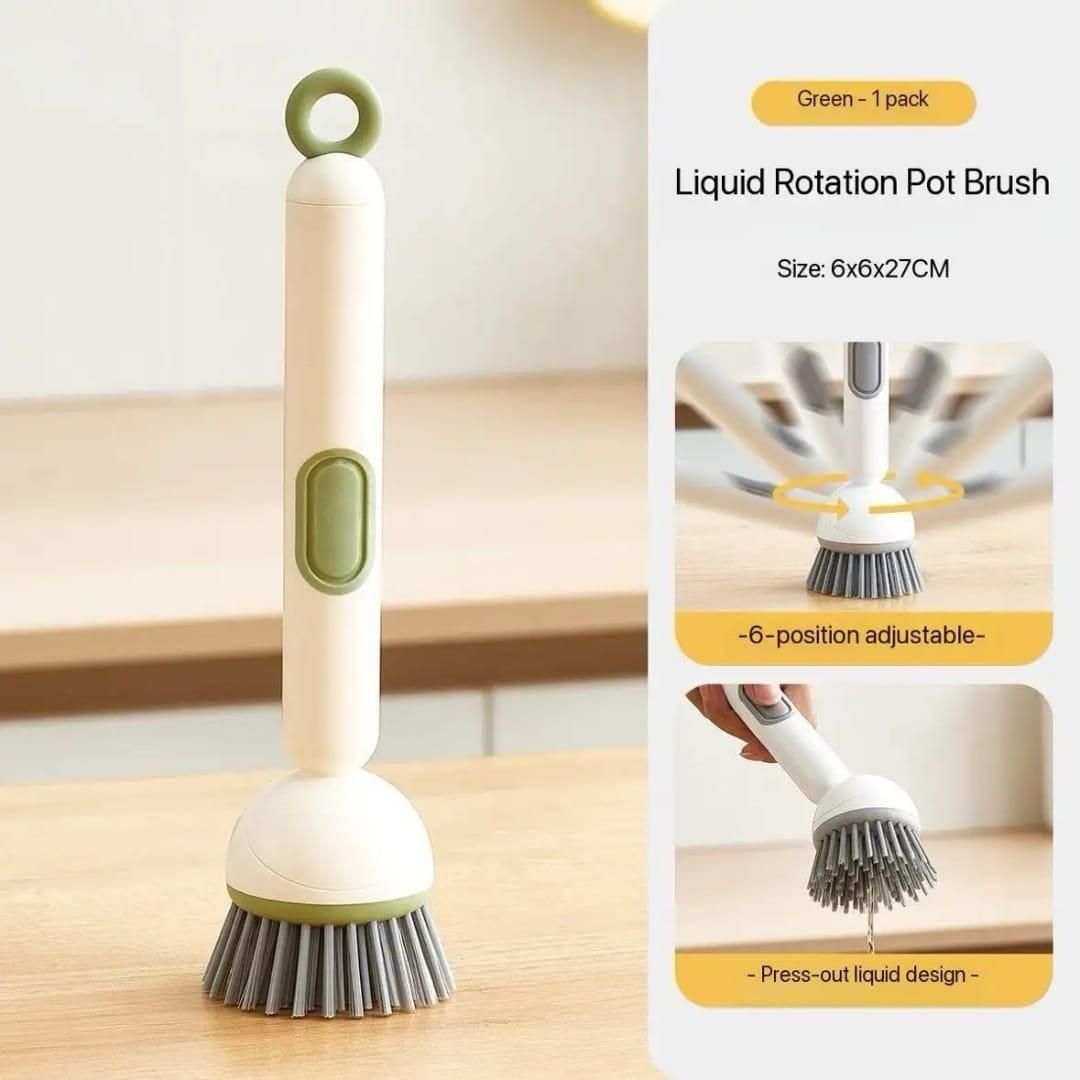 🥳Big Sale 2026🥳💞Over 50K+ pieces sold! ⚡Spin Away Grime Easily – Rotatable Cleaning Brush 🔄|Powerful & Ergonomic for Every Surface✅