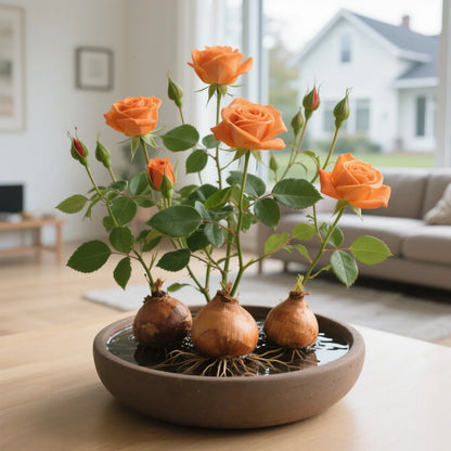 ✨HYDROPONIC ROSE BULBS -ENCHANTING FRAGRANT🌹CAN BE GROWN IN WATER OR SOIL🔥Buy 1 Get 1 Free🔥