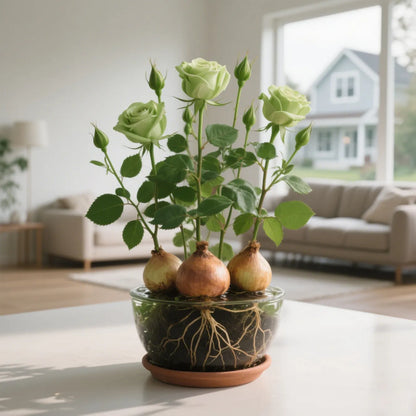 ✨HYDROPONIC ROSE BULBS -ENCHANTING FRAGRANT🌹CAN BE GROWN IN WATER OR SOIL🔥Buy 1 Get 1 Free🔥