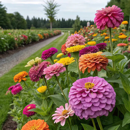 🔥HOT SALE 49% OFF-Zinnia Seeds - Pure Seeds - No Filler - USA Heirloom Flower Seeds🌺Buy 1 Get 1 free🌺