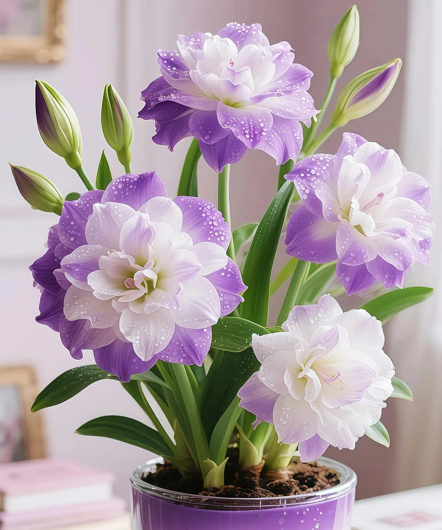 🌺 Amaryllis Bulbs– Dramatic Blooms, Effortless Grace! 🌿✨🔥Buy 1 Get 1 Free🔥