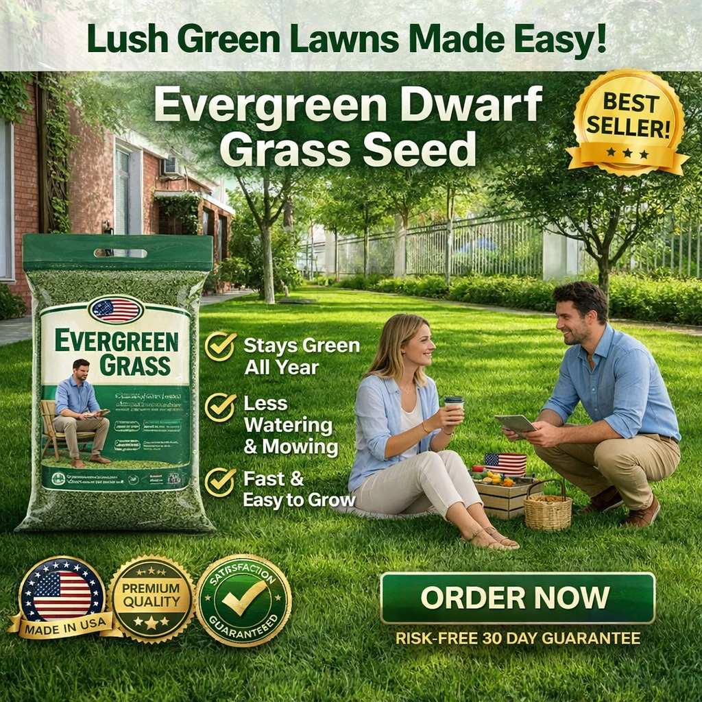 🔥Last Day Promotion 49% OFF🔥🌱2026 Evergreen Dwarf Grass Seed for Four Seasons | 🔥Buy 1 Get 1 Free🔥