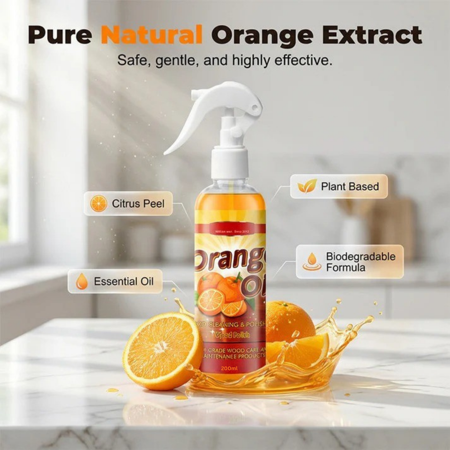 🔥Buy 1 Get 1 Free🔥✨Quick-Dry & Anti-Crack Nourishing Wood Care – Cleans, Restores Shine & Removes Scratches! 🧹