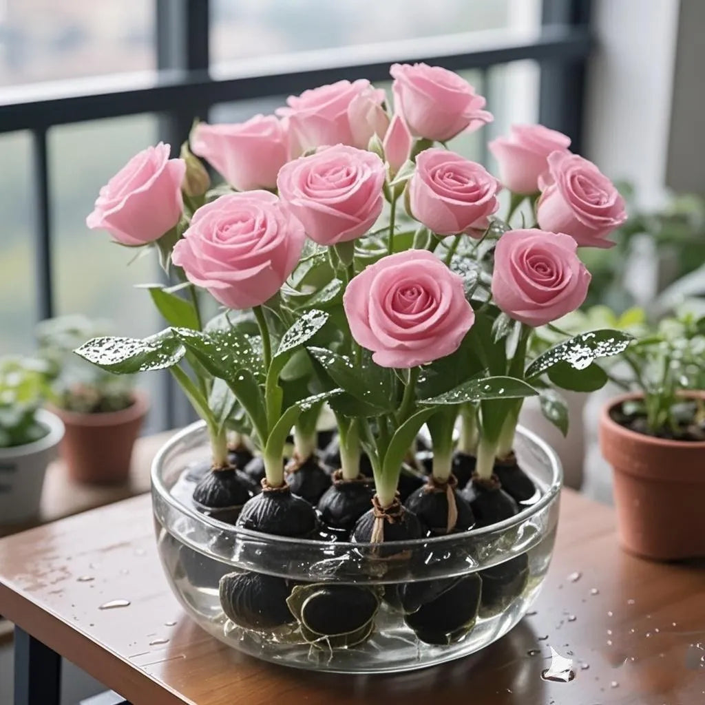 ✨HYDROPONIC ROSE BULBS -ENCHANTING FRAGRANT🌹CAN BE GROWN IN WATER OR SOIL🔥Buy 1 Get 1 Free🔥