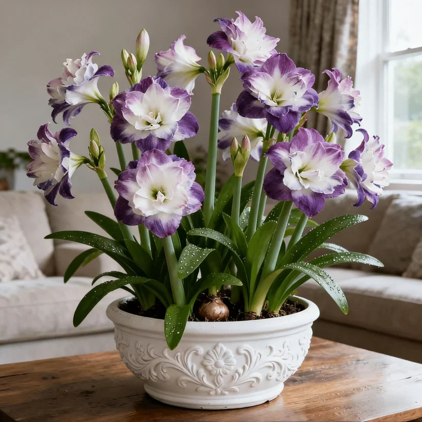 🌺 One Hippeastrum Bulbs, One Stunning Giant Bloom💥🏠🔥Buy 1 Get 1 Free🔥