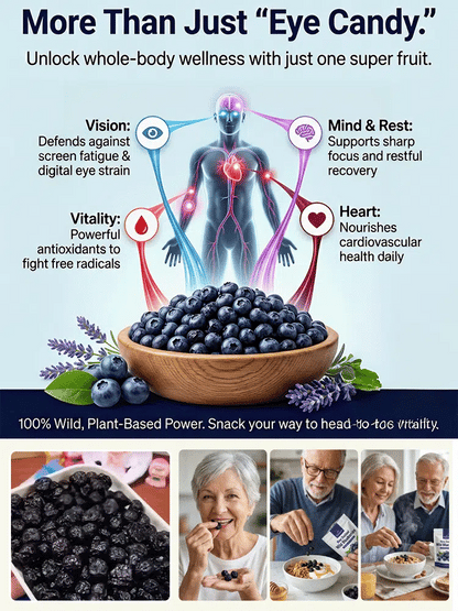 🔥Buy 1 Get 1 Free🔥[Anti-Cancer and Heart Protection] Changbai Mountain Dried Blueberries Seeds – With Plant Growth Supplement Free