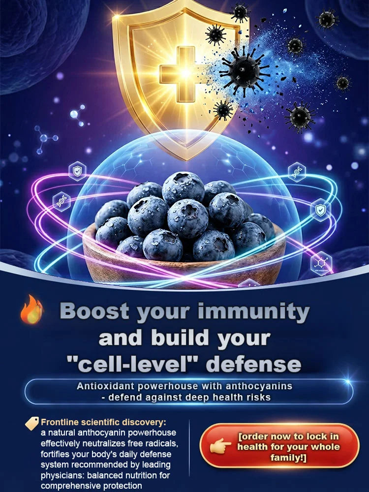 🔥Buy 1 Get 1 Free🔥[Anti-Cancer and Heart Protection] Changbai Mountain Dried Blueberries Seeds – With Plant Growth Supplement Free