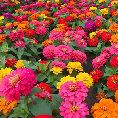 🔥HOT SALE 49% OFF-Zinnia Seeds - Pure Seeds - No Filler - USA Heirloom Flower Seeds🌺Buy 1 Get 1 free🌺