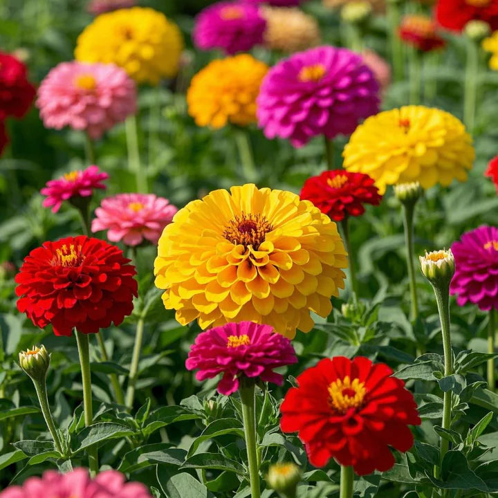 🔥HOT SALE 49% OFF-Zinnia Seeds - Pure Seeds - No Filler - USA Heirloom Flower Seeds🌺Buy 1 Get 1 free🌺