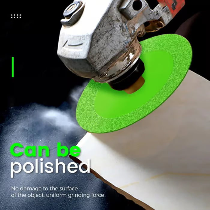 💎 BUY 2 GET 1 FREE -GLASS GRINDING CUTTING DISC! 💎 100mm Diamond Coated, Forged Durability & Multi-Material Use ✨