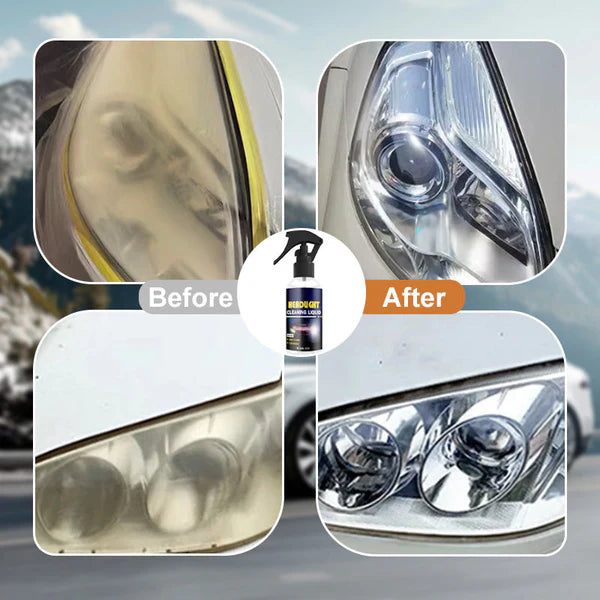 💡 Car Headlight Cleaning & Restoration Agent – Scratch Remover, UV Protection & Anti-Yellowing 🚗 BUY 1 GET 1 FREE 🚗