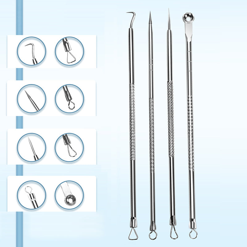 💓HOT SALE 50% OFF💥Professional Facial Stainless Steel Blackhead Removal Kit