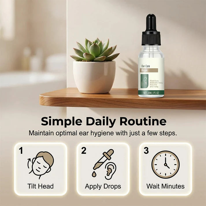 💥Hot sale 50% OFF♻️👂Gentle ear drops for tinnitus relief✨💧BUY 1 GET 1 FREE💧
