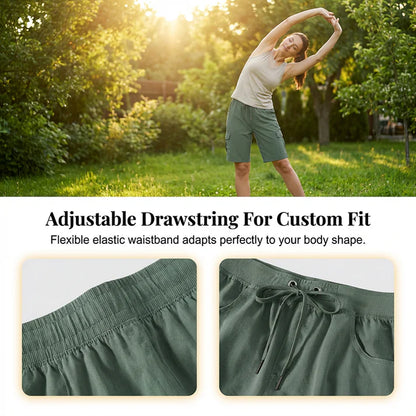 💝LAST DAY BUY 1 GET 1 FREE - Women's Quick-Dry Cargo Shorts with Pockets