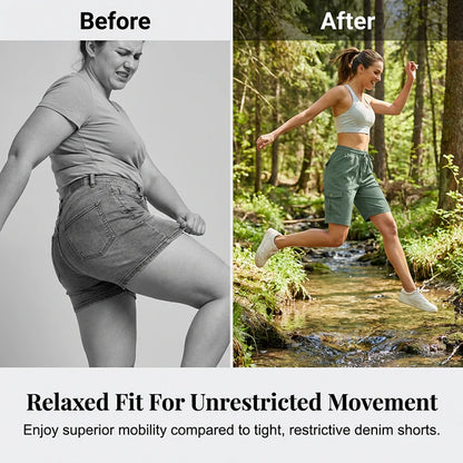 💝LAST DAY BUY 1 GET 1 FREE - Women's Quick-Dry Cargo Shorts with Pockets