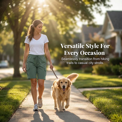 💝LAST DAY BUY 1 GET 1 FREE - Women's Quick-Dry Cargo Shorts with Pockets