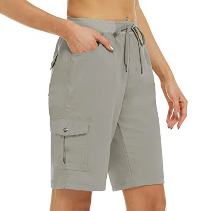 💝LAST DAY BUY 1 GET 1 FREE - Women's Quick-Dry Cargo Shorts with Pockets