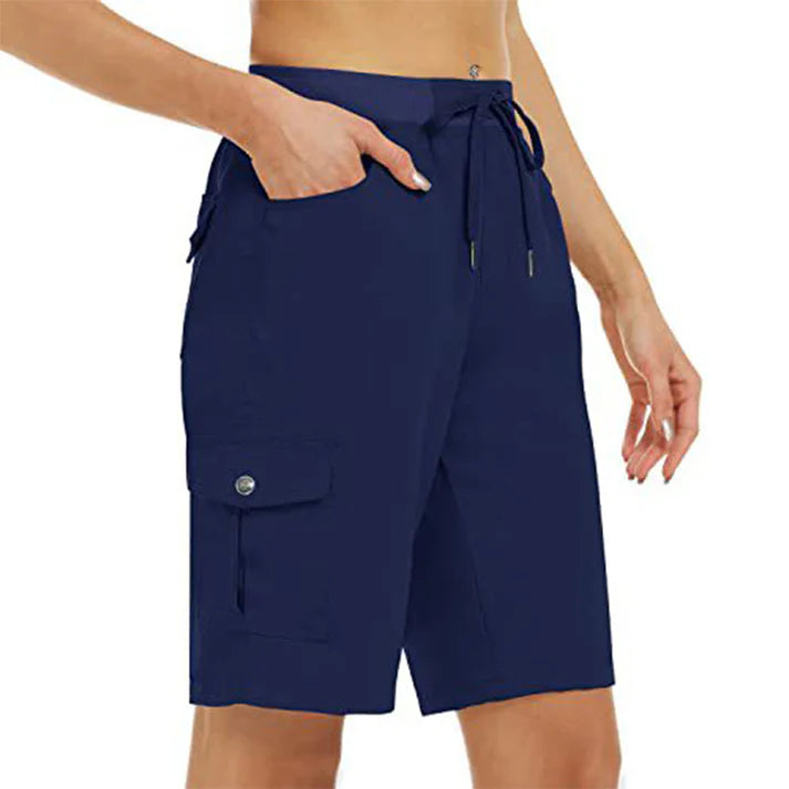 💝LAST DAY BUY 1 GET 1 FREE - Women's Quick-Dry Cargo Shorts with Pockets