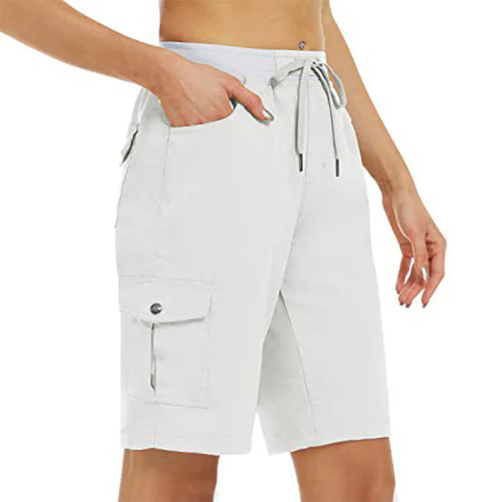 💝LAST DAY BUY 1 GET 1 FREE - Women's Quick-Dry Cargo Shorts with Pockets