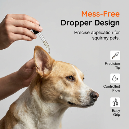 🎈50% OFF NOW ! ⚡Gentle Daily Care Dog Ear Drops💥BUY 1 GET 1 FREE💥