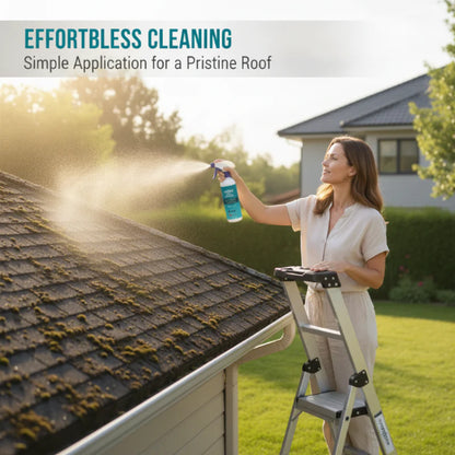 💧BUY 1 GET 1 FREE💧🌧️ Multi-surface moss and algae cleaner spray – Spray, rinse and watch it shine! 🏠✨ Effective against moss, gentle on plants – a cleaner roof in minutes. 🌿💧