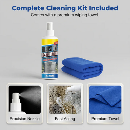 💧BUY 1 GET 1 FREE💧⏰🎁Headstone Restoration & Cleaning Spray